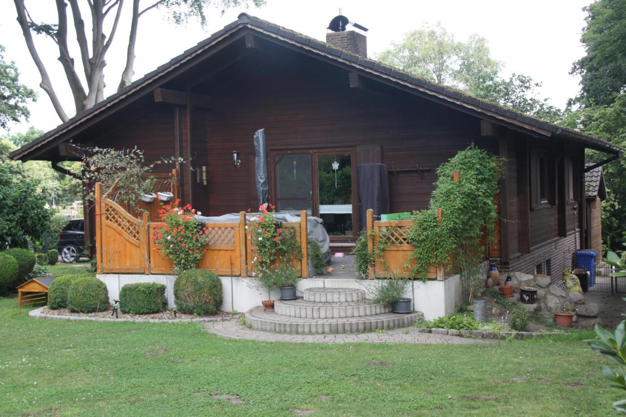 Ferienhaus Buchenblick Ankelohe Buitenkant foto